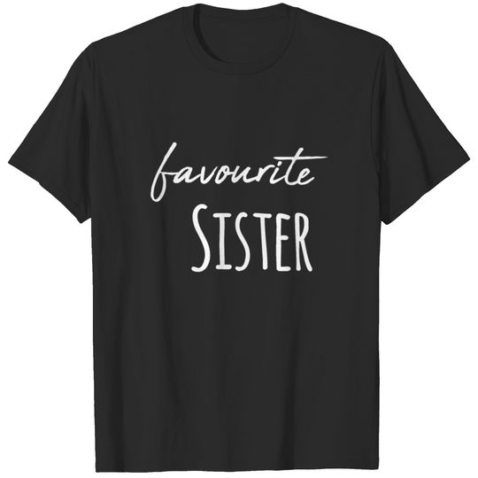 Favourite Brother Sister Siblings / Gift Idea T-shirt