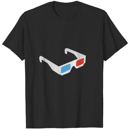 3d glasses T-shirt