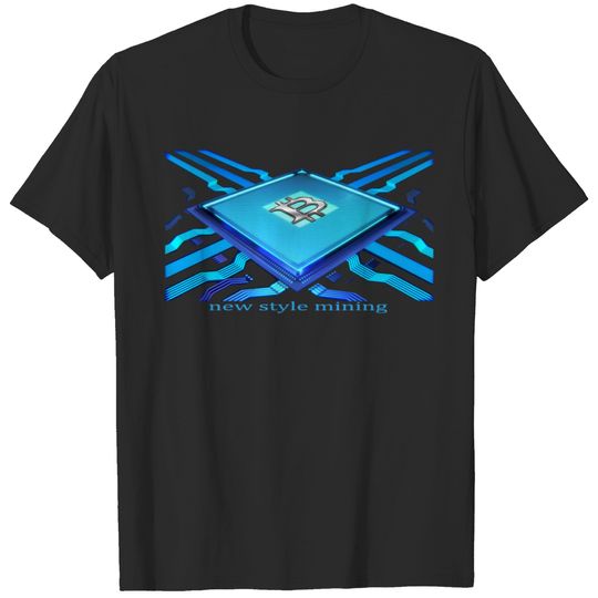 new style mining T-shirt