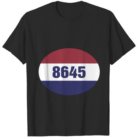 JenRight Large 8645 Impeach trump T-shirt