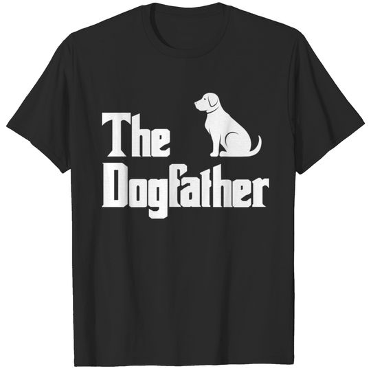 The Dogfather Shirt Dad Dog T-shirt | Funny Father T-shirt