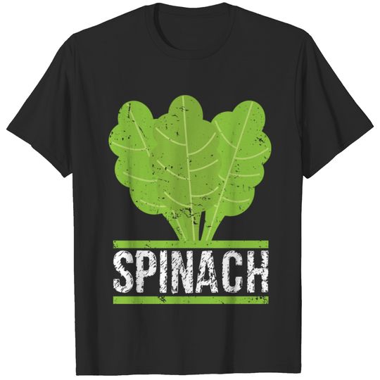 Funny Spinach - Leafy Greens - Vegetable Humor T-shirt