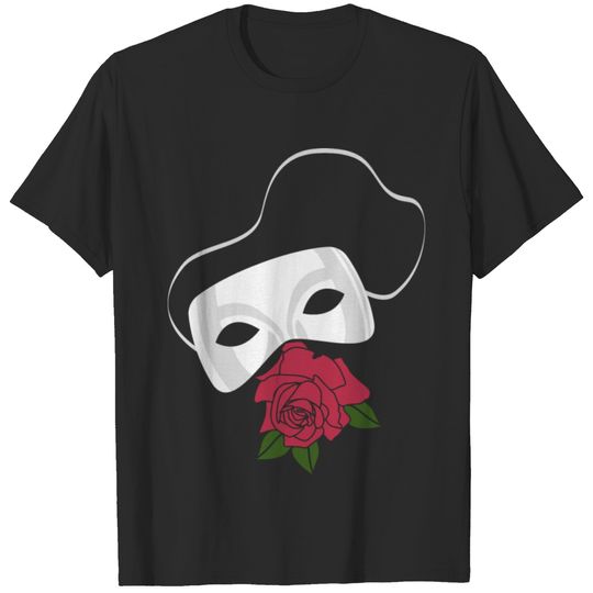 Funny Opera - Mask Music Flower - Acting Drama T-shirt
