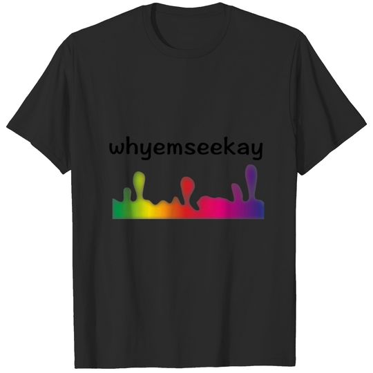 ymck black T-shirt