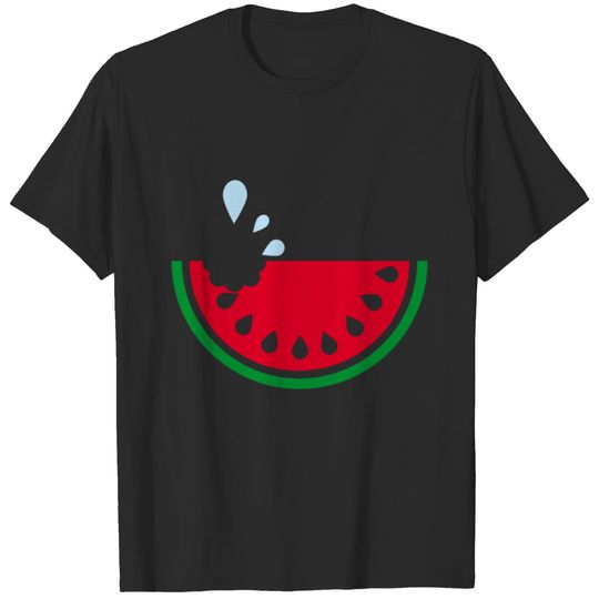 Flat Design - Delicious Watermelon - Gift Idea T-shirt
