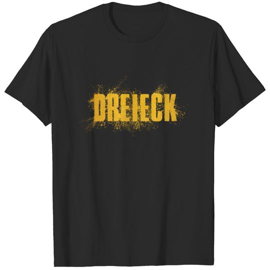 Dreieck Shape Word T-shirt