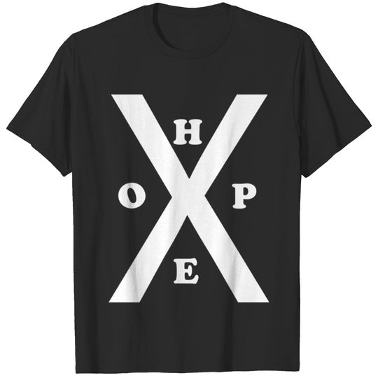 Hope Cross Roll T-shirt Design Graphics Tee Shirts T-shirt