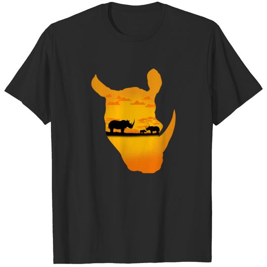 Rhino Africa gift T-shirt