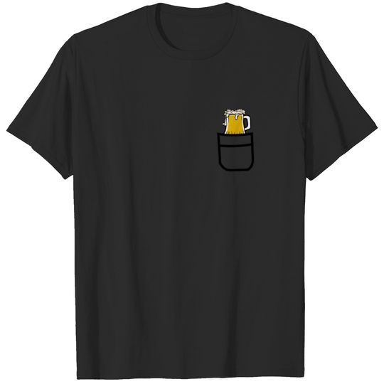 Pocket Beer Mug Design Edition T-shirt