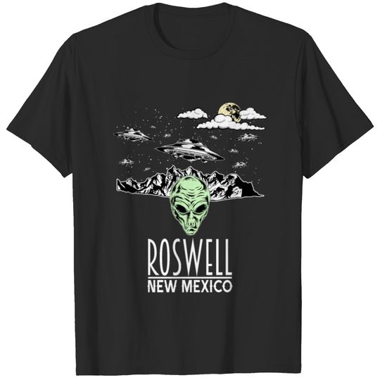 Roswell New Mexico Alien Conspiracy UFO T-shirt