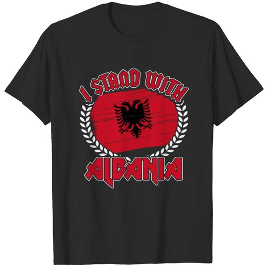Legend Albania Albanian flag gift T-shirt
