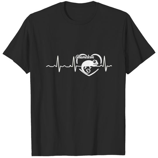 Chameleon T shirt Chameleon Heartbeat Xmas T shirt T-shirt