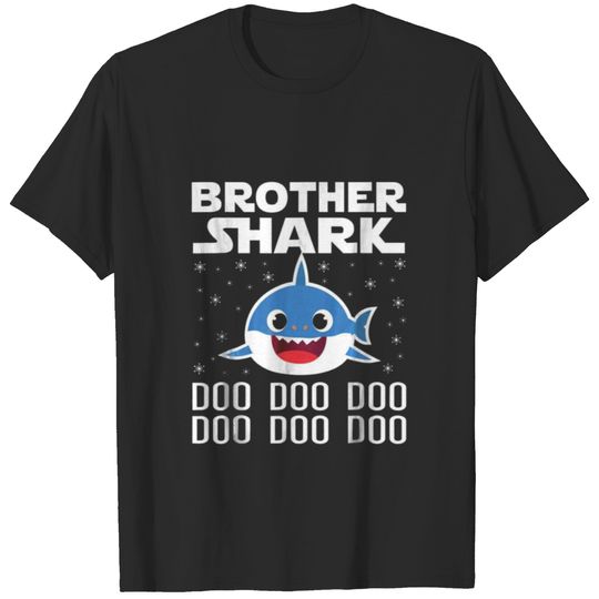 Brother Shark Doo Doo Doo T Shirt Christmas Gift T-shirt