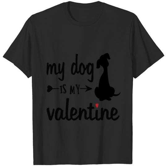 VALENTINE DOG T-shirt