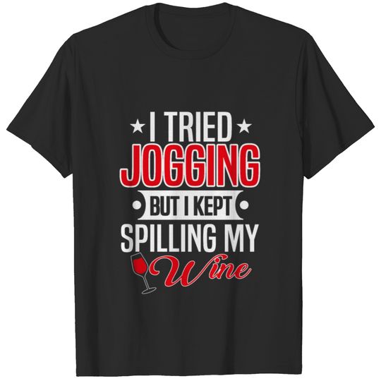 Jogging saying T-shirt