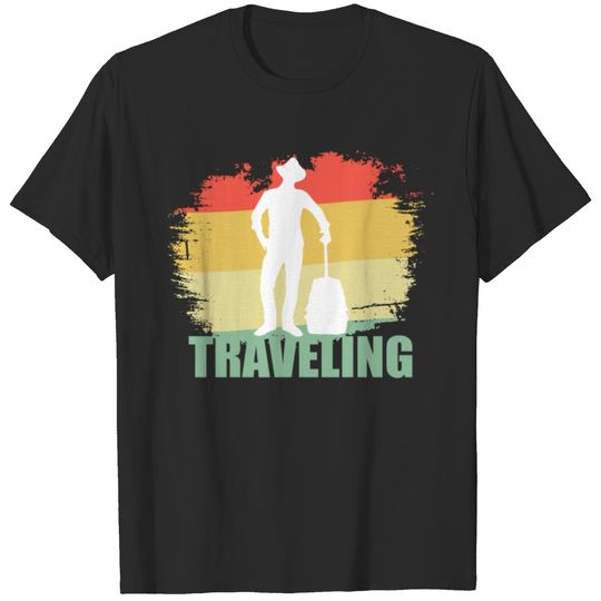 Retro Traveling Tee Shirt T-shirt