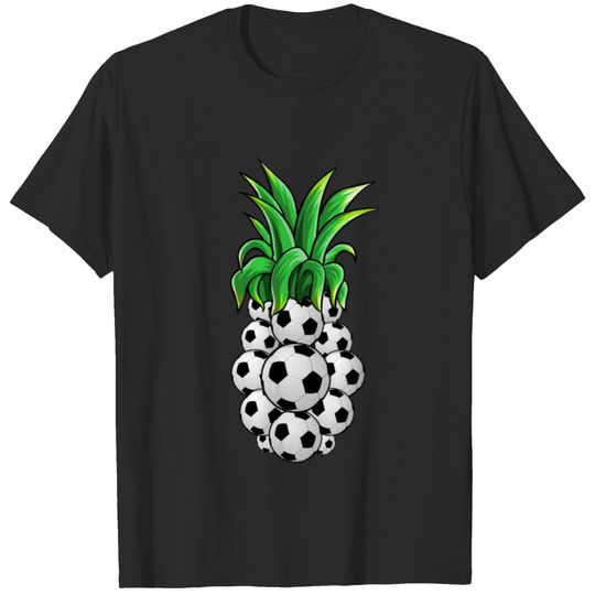 Soccer ball Pineapple T-shirt
