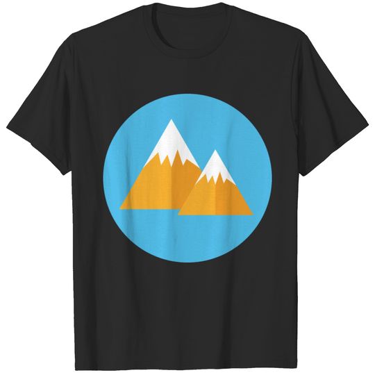 Mountain Snow ice T-shirt
