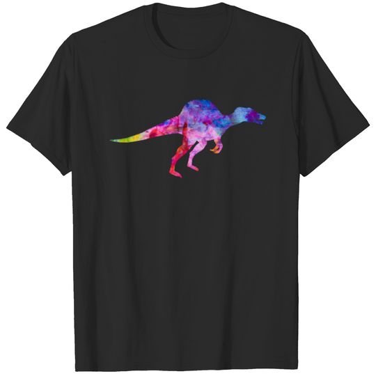 Dinosaur Water Color Spinosaurus Water Color T-shirt