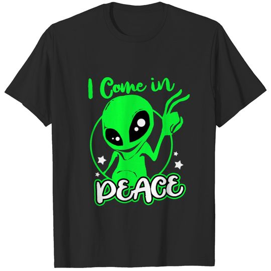 Aliens Gift Ufo Space Saucer Mars Geek Scifi Solar T-shirt