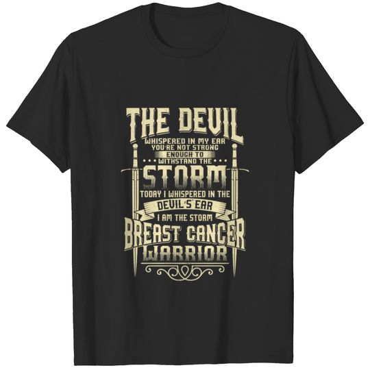 The Devil Whispered In My Ear! - V1 - Gift T-shirt