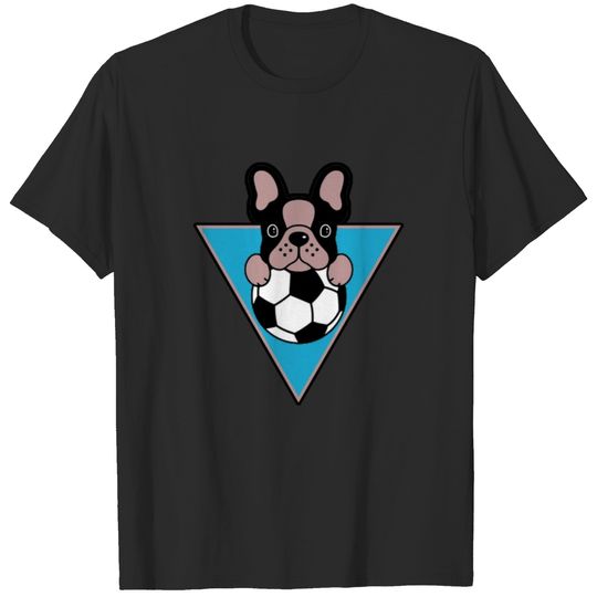 soccer ball dog T-shirt