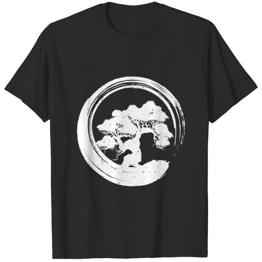 Japanese Zen design Gift Bonsai Tree inside a T-shirt