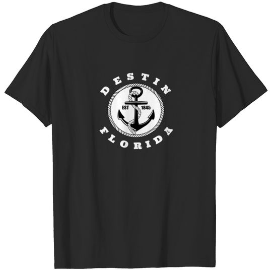 Destin Florida Shirt Anchor Shirt Gift T-shirt