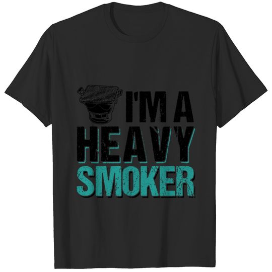I'm A Heavy Smoker BBQ Barbeque T-shirt