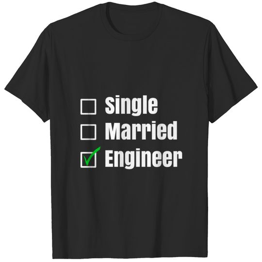 Mechanical Engineering Gift Studying Job T-shirt