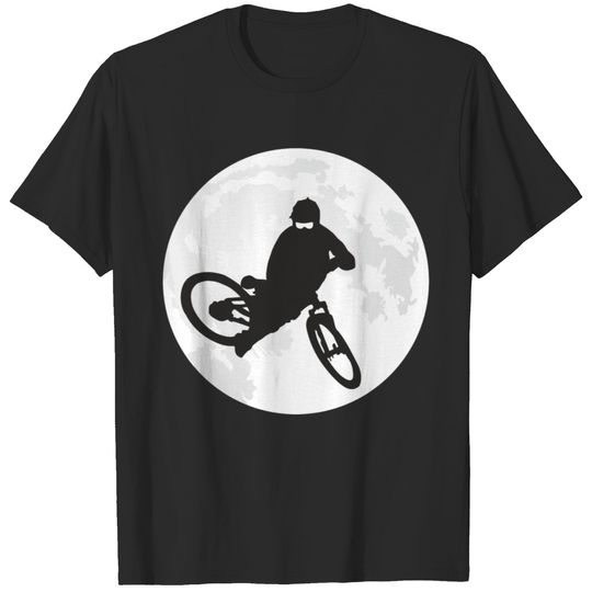 Bike Jump To The Moon - Mountain Bike T-shirt