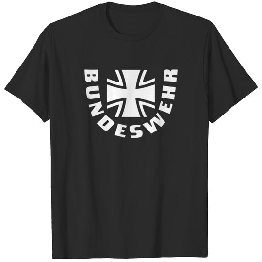 Bundeswehr Print funny tshirt T-shirt