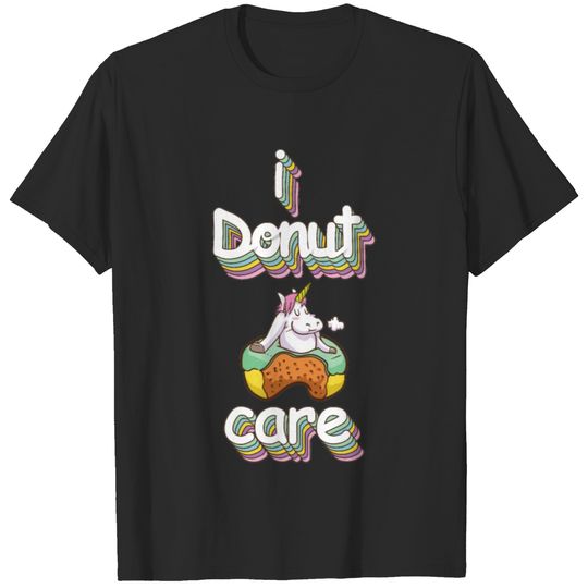 Unicorn Donut Gift T-shirt