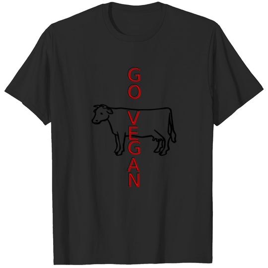 go vegan T-shirt