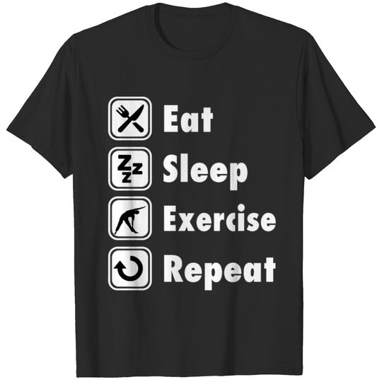 Funny Exercise T-Shirt T-shirt
