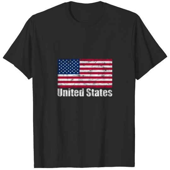 United States US Flag Vintage T-shirt