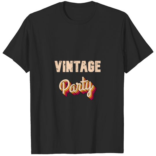 Vintage Party T-shirt