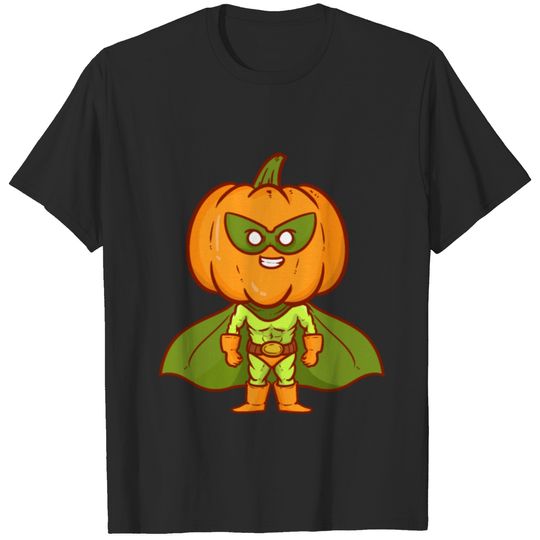 Superhero Pumpkin T-shirt