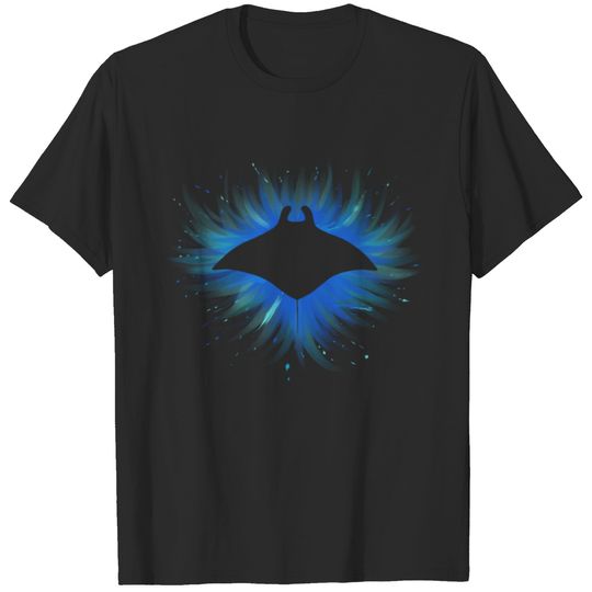Dive Underwater Manta Ray Gift Idea T-shirt