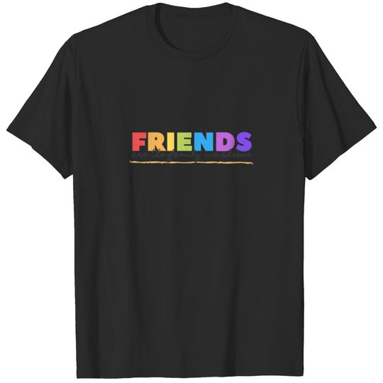 FRIENDS COLORFUL SHIRT DESIGN T-shirt