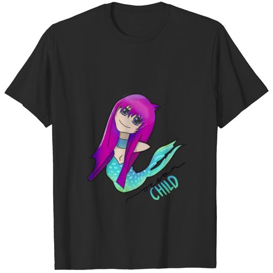 ocean child mermaid T-shirt