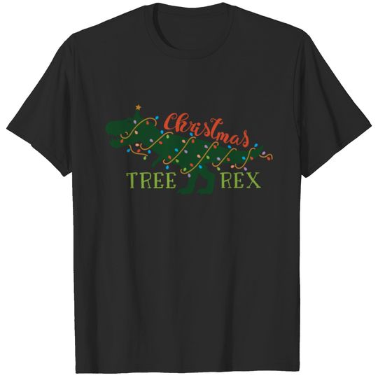 Christmas Tree Rex T-shirt