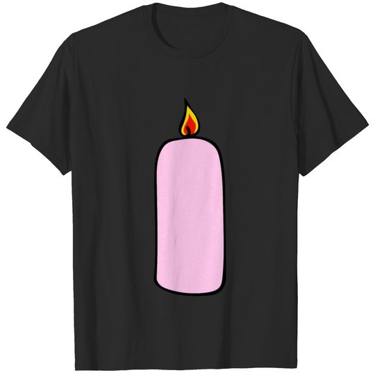 candle T-shirt
