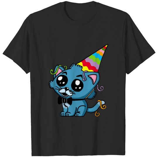 Kitten at the party T-shirt