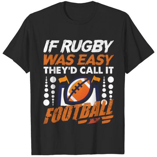 Rugby vs. Football - American, Sunday T-shirt