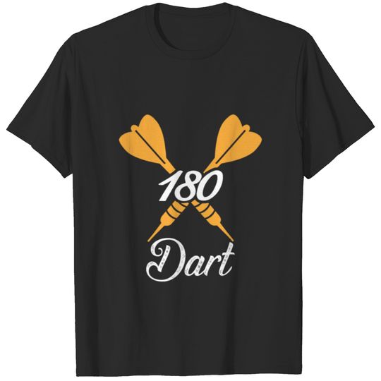 Awesome 180 Dart Design T-shirt