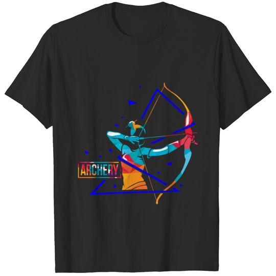 Archery Arc Sports Longbow Bow Gift T-shirt