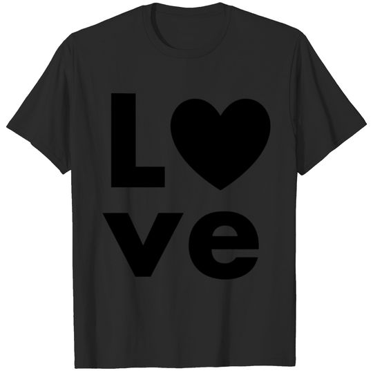 Love with a heart T-shirt