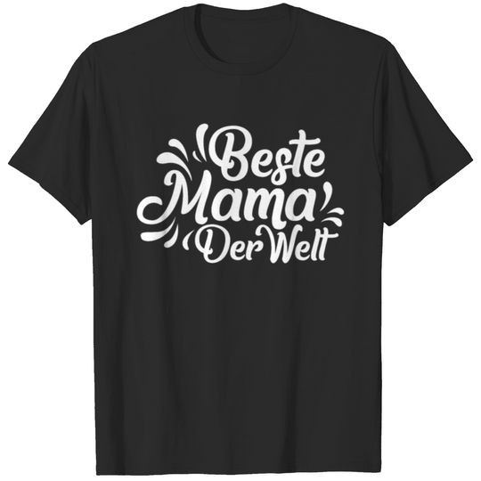 Beste Mama Der Welt T-shirt