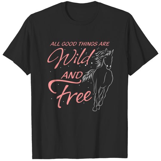 Wild And Free Riding T-shirt